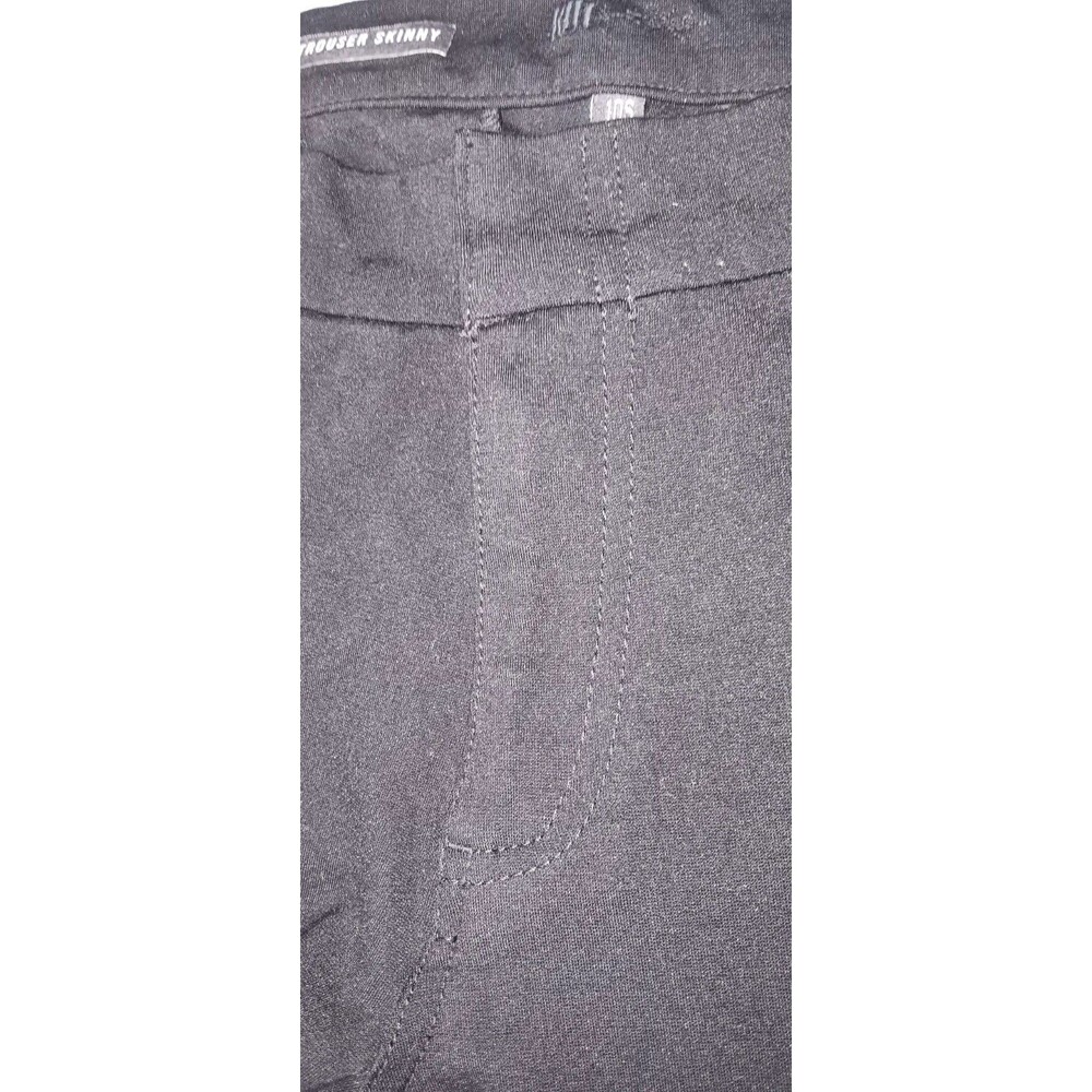Kut From The Kloth Trouser Slacks Dress Pants Womens 10S Black Classic Preppy - Picture 12 of 14